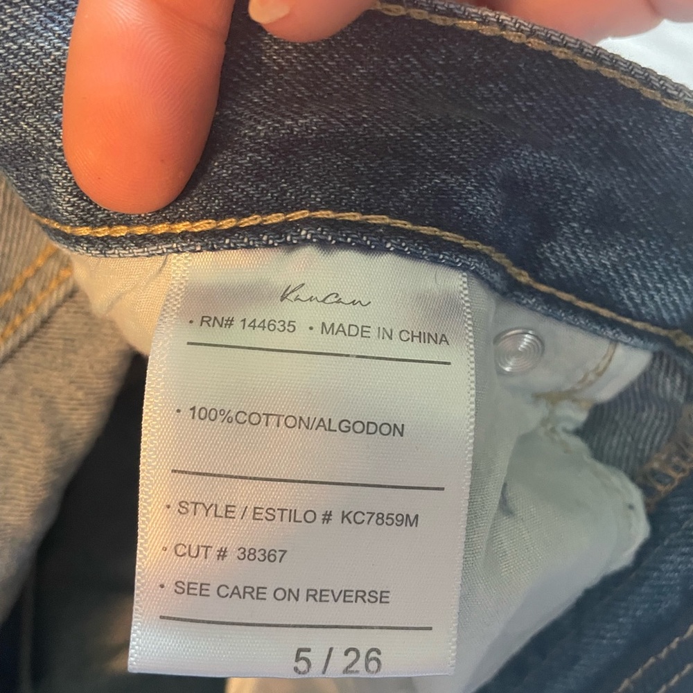 KanCan camo jeans